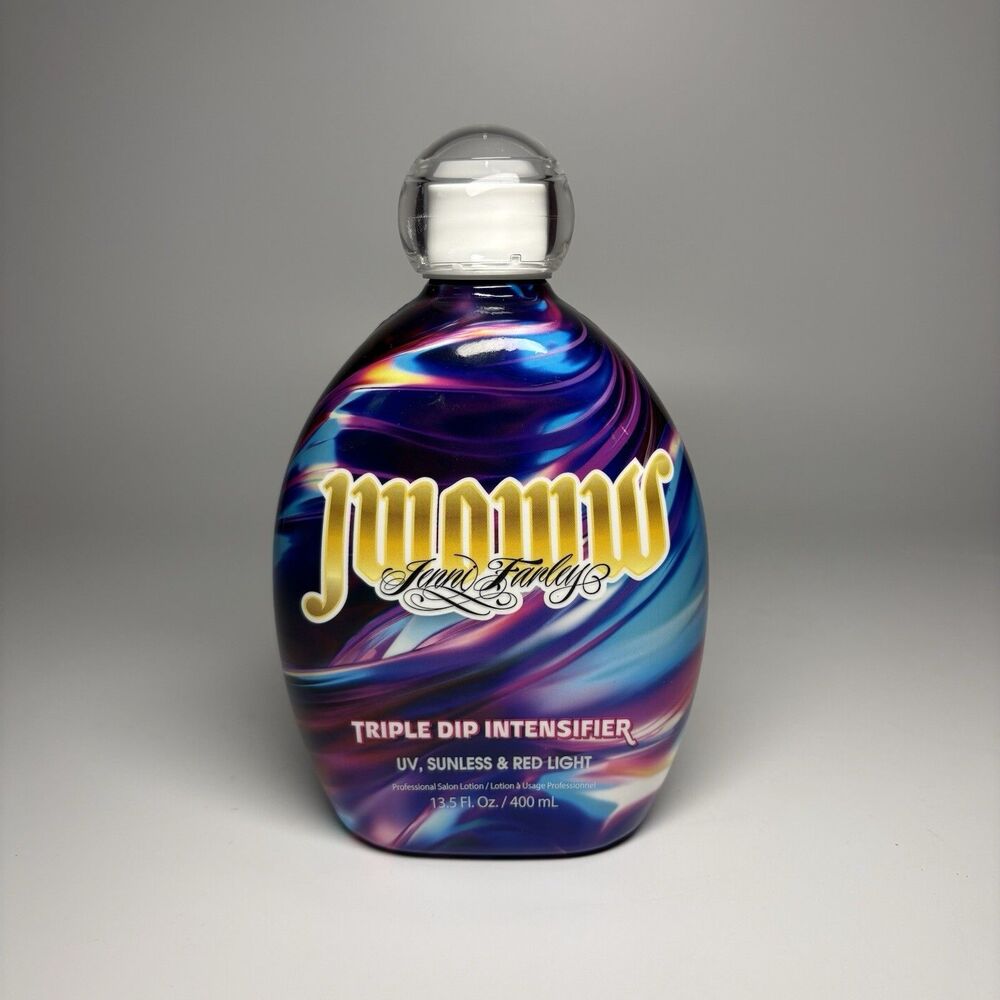 GENUINE JWOWW Triple Dip Intensifier Tanning Sunless & Red Light Lotion